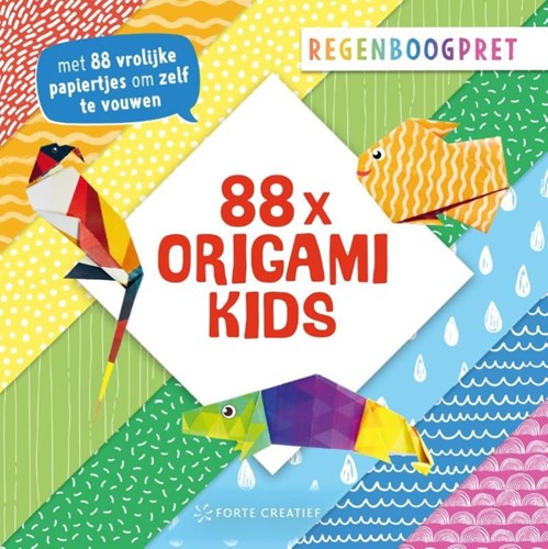 88x origami kids  Regenboogpret