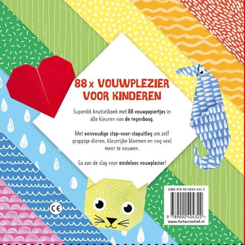 88x origami kids  Regenboogpret-2