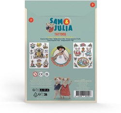Het Muizenhuis tatuaggi adesivi Sam e Julia - tatuaggi giocattolo