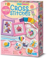 4M giocattolo creativo mini ricamo punto croce per bambini KidzMaker-3