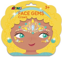 Avenir adesivi viso giocattolo - Face Gem Stickers corona bambini