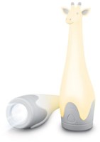 Zazu luce notturna torcia Gina grigia - lampada LED per bambini