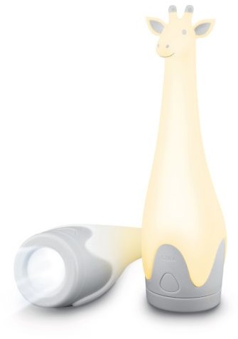 Zazu luce notturna torcia Gina grigia - lampada LED per bambini