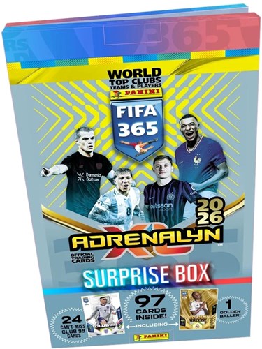 Calendario dell'Avvento carte calcio Asmodee Adrenalyn XL FIFA365 25/26