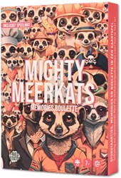 Asmodee gioco di carte Mighty Meerkats Memories Roulette gioco di memoria