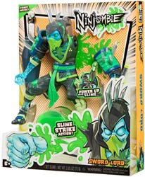Giocattolo action figure MGA Ninjombie Sword Lord ninja zombie con slime