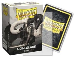 Asmodee bustine protettive Dragon Shield Non-Glare Matte Clear 100 pz TCG