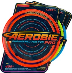 Aerobie Pro Flying Disc frisbee arancione - giocattolo sportivo da esterno