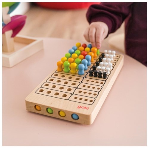 Goki gioco di logica in legno per bambini e adulti - gioco educativo-2