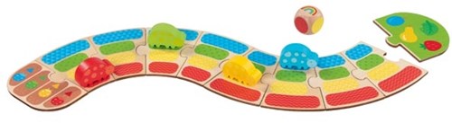 Goki gioco in legno corsa delle coccinelle educativo per bambini-2