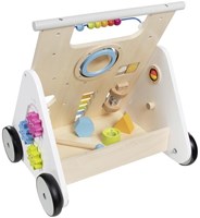 Goki girello in legno Kiddycruiser - carrello primi passi per bambini-2