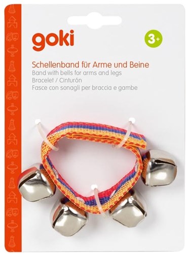 Goki braccialetto con campanelli giocattolo musicale per bambini-2
