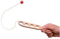 Goki gioco di abilità in legno - gioco acchiappa la palla-2