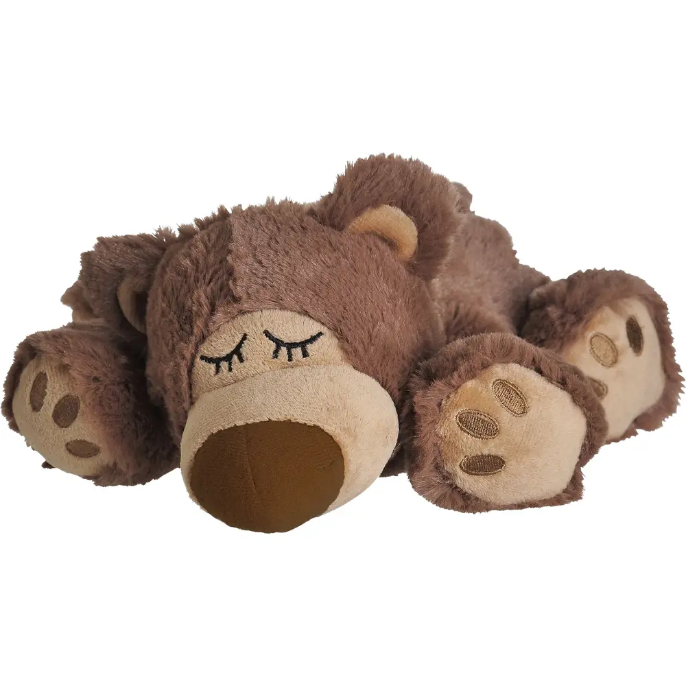 Warmies orsetto peluche microonde marrone profumo lavanda cuscino termico