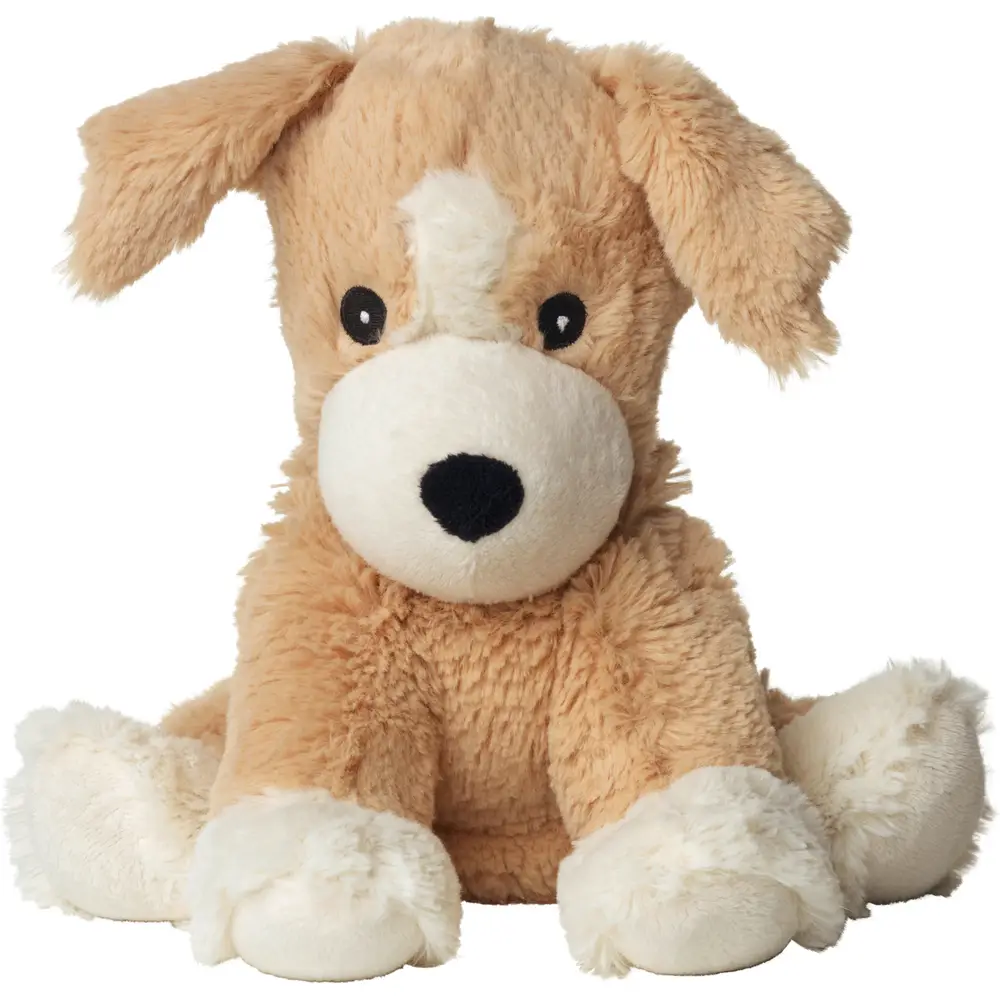 Warmies peluche riscaldabile microonde cucciolo lavanda peluche marrone bianco