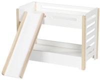 Goki letto per bambole letto a castello in legno con scivolo e cassetto-3