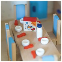 Goki cucina casa delle bambole set mobili legno accessori 30 pezzi-3