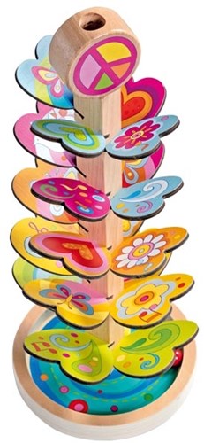 Goki gioco di biglie cascata sonora giocattolo colorato per bambini-3
