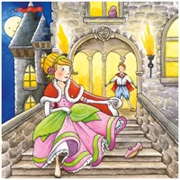 Goki puzzle cubi in legno fiabe giocattolo 9 pezzi-3