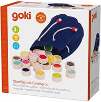 Goki gioco educativo memory tattile - gioco sensoriale per bambini-3