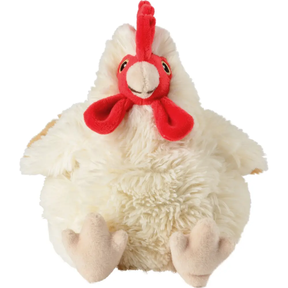 Warmies peluche riscaldabile gallina - profumo di lavanda - microonde 25 cm
