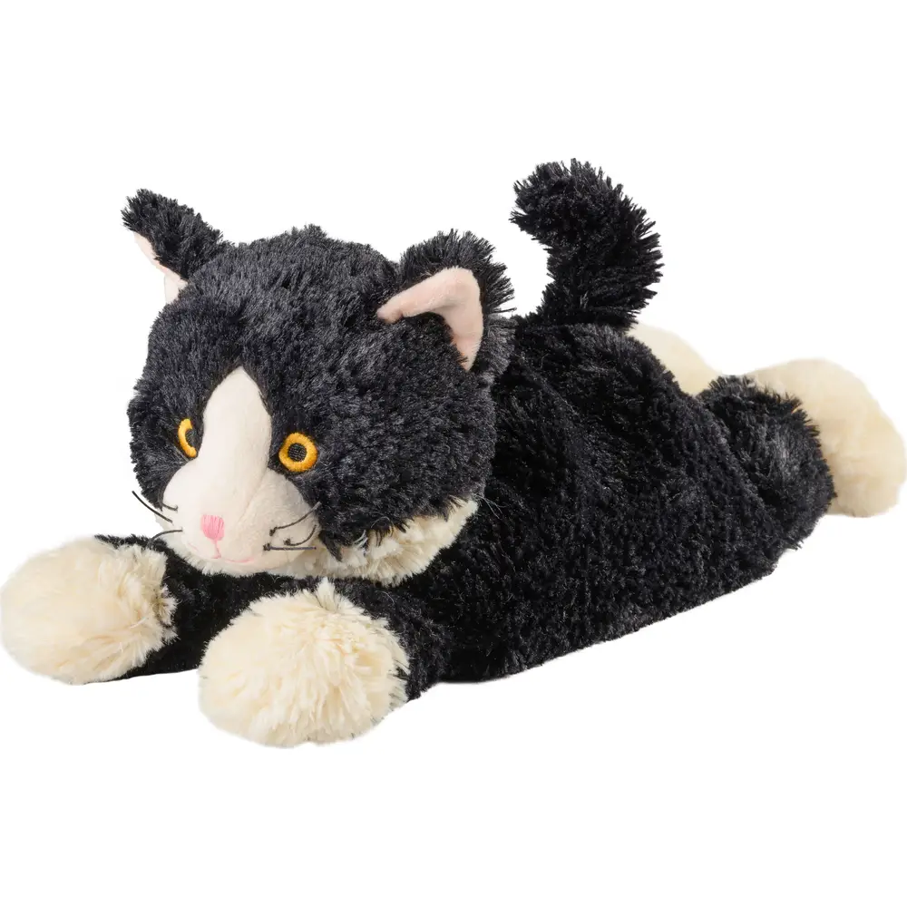 Warmies peluche riscaldabile gatto sdraiato lavanda microonde