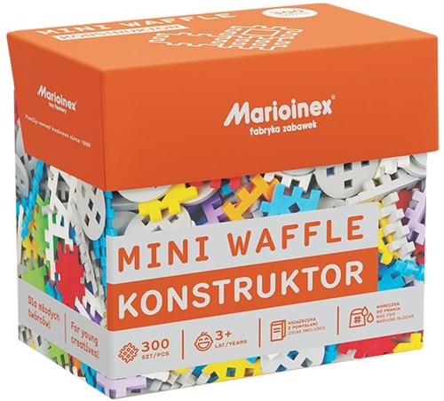 Marioinex blocchi da costruzione Mini Waffle - 300 pezzi set costruzioni multicolore-2