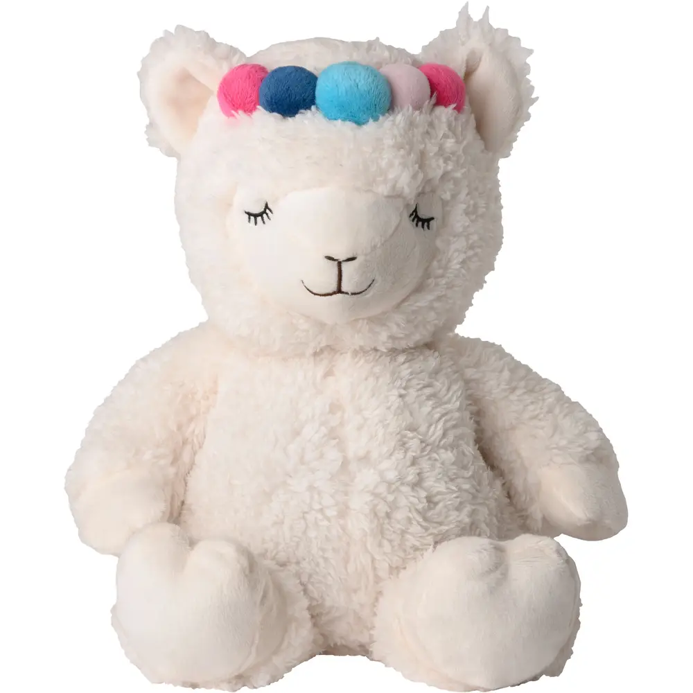 Warmies peluche riscaldabile microonde alpaca profumo lavanda 30 cm