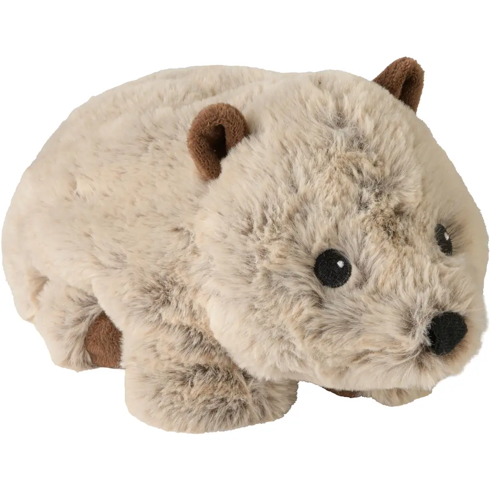 Warmies peluche riscaldabile Wombat microonde profumo lavanda marrone