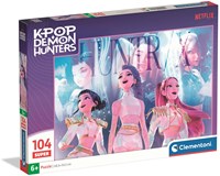 Clementoni puzzle 104 pezzi KPOP Demon Hunters per bambini