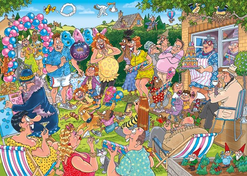 Puzzel Wasgij Mystery 31 Gender Reveal (1000)-3