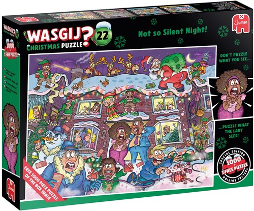 Jumbo Wasgij Christmas 22 - Niet zo’n stille nacht! (2x1000)-2