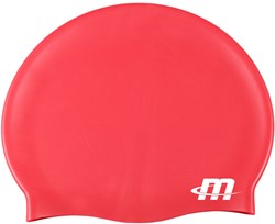 Megaform cuffia da nuoto junior in silicone rossa per bambini 2-8 anni