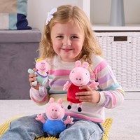 Chillfactor set peluche Peppa Pig - Peppa, George ed Evie 3-pack giocattoli-2