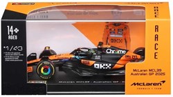 Bburago auto giocattolo F1 McLaren MCL39 2025 Piastri modello in scala 1:43