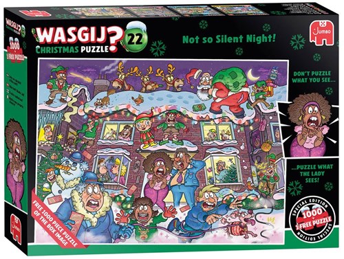 Jumbo Wasgij Christmas 22 - Niet zo’n stille nacht! (2x1000)