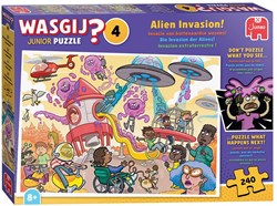 Puzzel Wasgij Junior 4 Invasie Buitenaardse Wezens (240)
