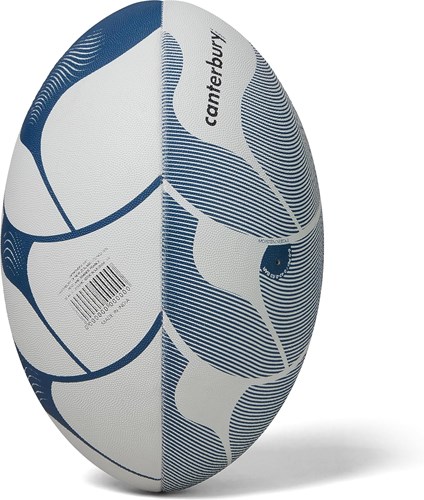 Canterbury pallone da rugby Thrillseeker bianco/blu misura 5 allenamento-3