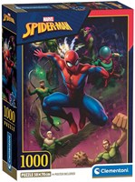 Clementoni puzzle 1000 pezzi Spiderman compatto - puzzle-2