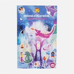Tiger Tribe speelboek uitklapbaar incl. stickers - Magische Wereld