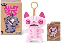 ZURU Fuggler Alley Cat sleutelhanger 13cm assorti