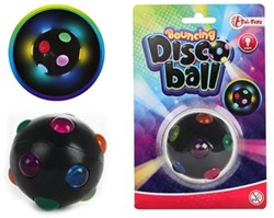 Toi-Toys palla rimbalzante disco con luce 5,5 cm - giocattolo colorato