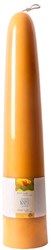 Dipam candela cera d'api candele naturale ø 8 x 40 cm decorazione