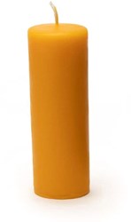 Candele a colonna in cera d'api Dipam sostenibili 4 pezzi lunga durata