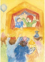 Mercurius carta teatro dei burattini - carta creativa per bambini