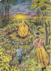 Kapitein Kalk set di carte disegno lavagna Fuoco d'estate 5 pezzi