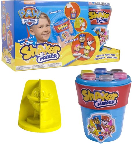 Cilgro Paw Patrol set per creare figure in gesso - Shaker Maker