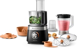 Philips robot da cucina Viva 850W nero acciaio inox multifunzione compatto