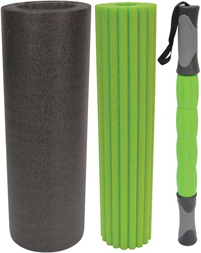 Schildkröt set rullo massaggiante 3-in-1 per fascia e automassaggio-2