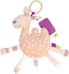 Dolce Toys Primo peluche attività giocattolo cammello Claire - 31 cm